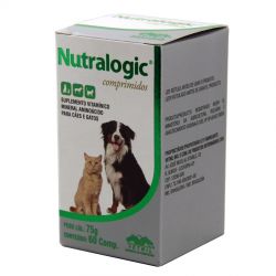 Nutralogic 60 Comprimidos 75g Suplemento Vitamínico Vetnil