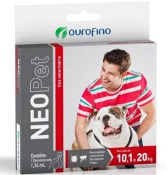 Neopet Antipulgas e Carrapatos Ourofino para Cães de 10Kg até 20kg