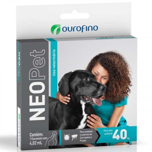 Neopet Antipulgas e Carrapatos Ourofino para Cães acima de 40kg Imagem 1