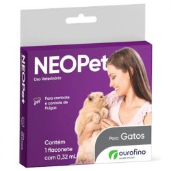 Neopet Antipulgas e Carrapatos Ourofino para Gatos